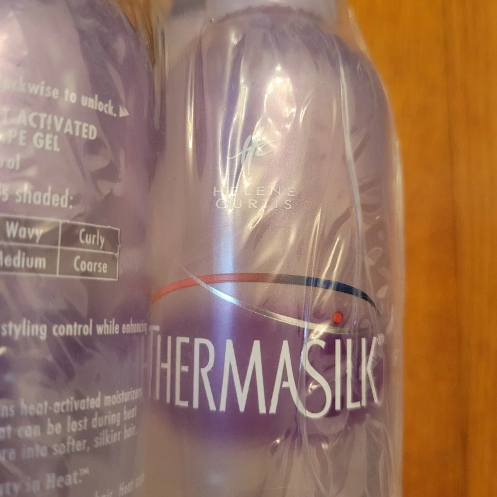 Helene Curtis Thermasilk Heat Activated‎ Shine Shape Gel Control 6 Pack NEW